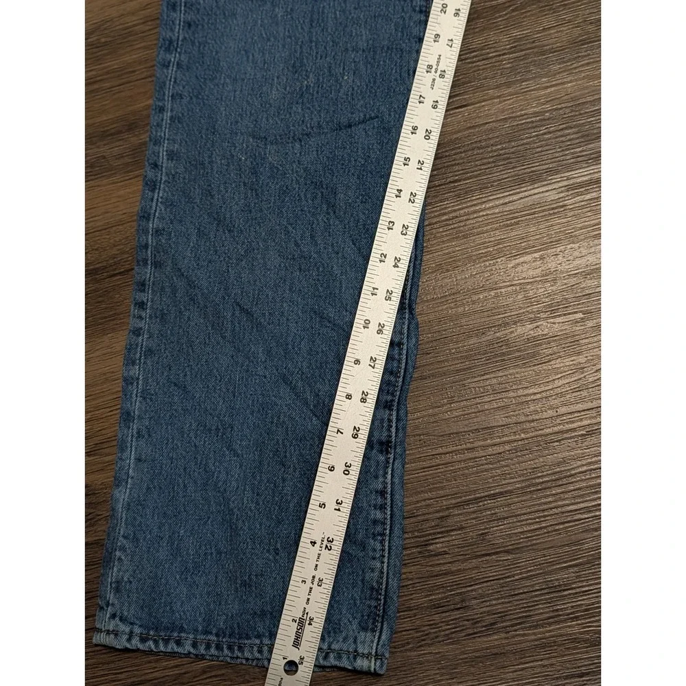 Levis 501 Original Fit Mens Jeans W34 L36 Medium Wash Blue Denim